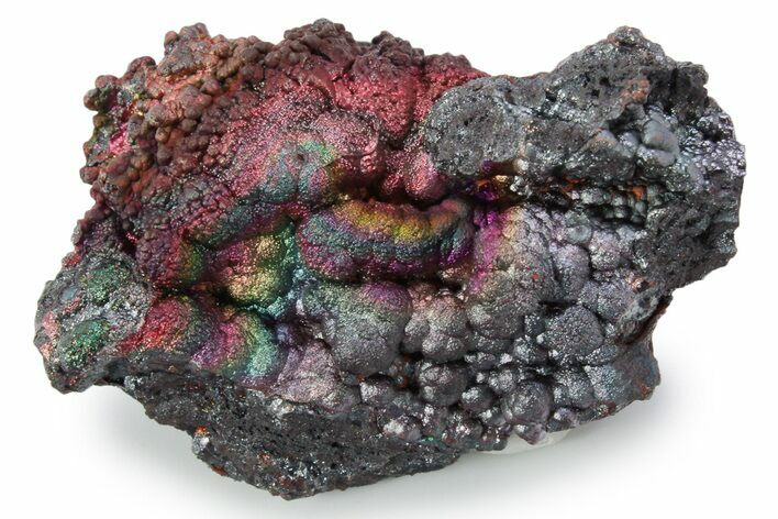 Vibrant Iridescent Goethite Stalactite Formation - Spain #354470